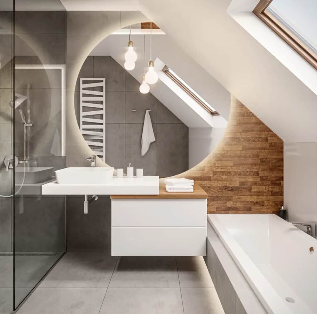 Lustro do łazienki okrągłe czy prostokątne: Która forma lepsza? Lustro do łazienki okrągłe czy prostokątne: Która forma lepsza?