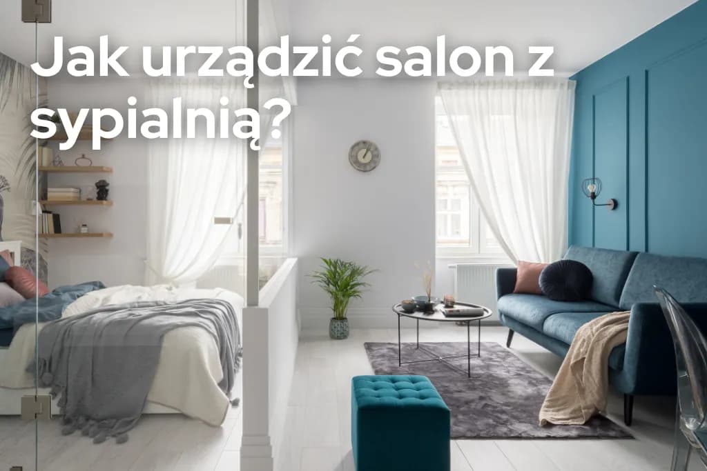 Jak urządzić sypialnię w małym salonie: 7 sprytnych rozwiązań