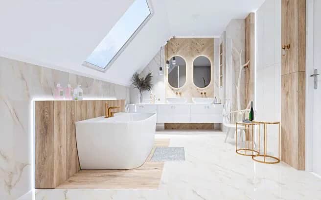 Jak urządzić łazienkę na poddaszu? 10 praktycznych porad